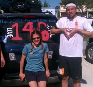 We have been part of 2 200 mile relay races where we fundraised for Love 146, an abolitionist group we love.