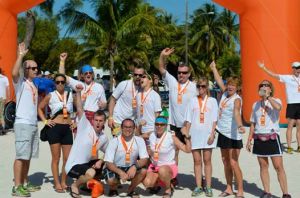 That's me roaring in the middle! Love this team. Love this picture.